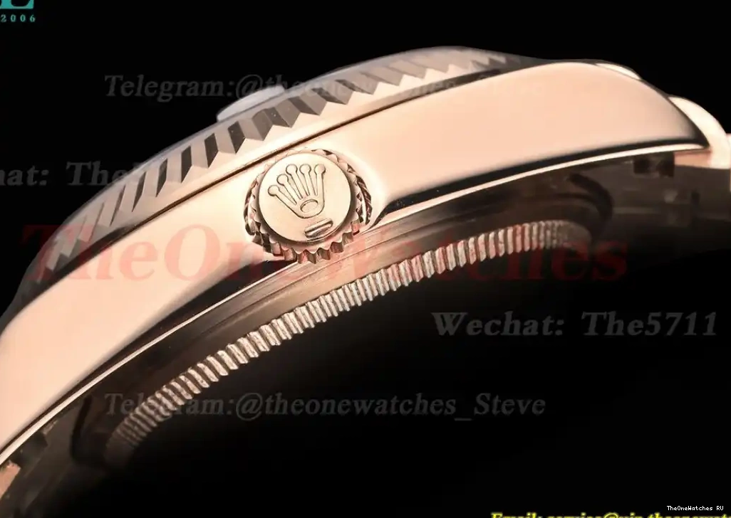 MY8215 31mm RG Datejust Dia RG GDF Brown 0405